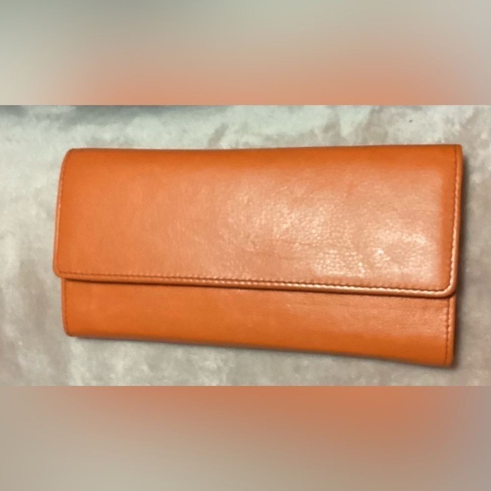 M.C leather wallet
